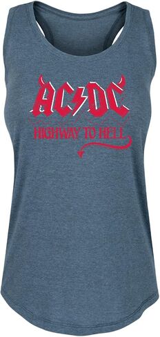 HYBRID APPAREL - ACDC - Highway to Hell - Women's Racerback Tank Top in Saudi Arabia