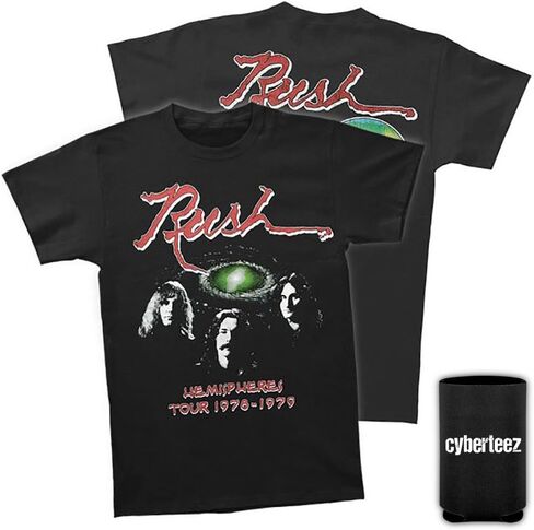 Rush Hemispheres Tour 1978 T-Shirt in Saudi Arabia