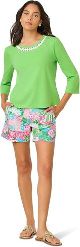 فستان كليرمونت نسائي من Lilly Pulitzer بأكمام 3/4 in Kuwait