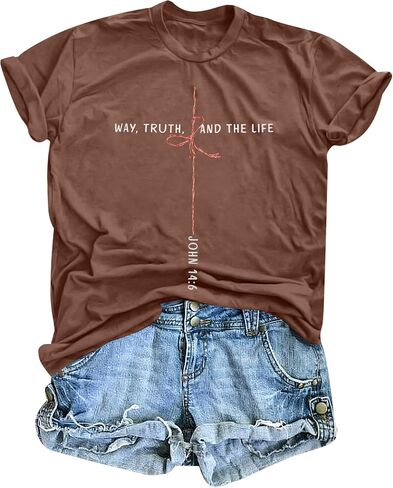 Made for More Christian Shirts for Women Inspirational Bible Verse T-Shirt Religious Faithful Short Sleeve Tee in Kuwait