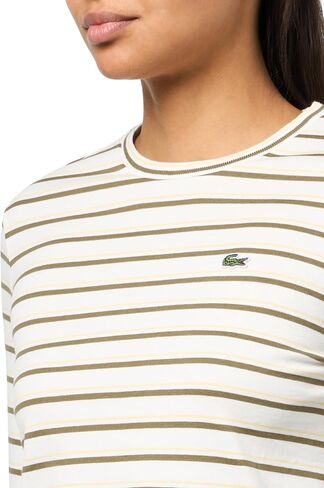 Lacoste Women's Long Sleeve Striped T-Shirt in Kuwait