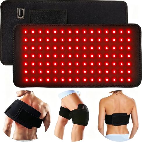 Red Light Therapy for Body, 360 LEDs Near Infrared Light Therapy Mat with 660nm/850nm/940nm Wavelength, 29.5’’x16.5’’ Wearable Red Light Therapy Belt, Home Use Gift for Man, Women & Pet in Saudi Arabia
