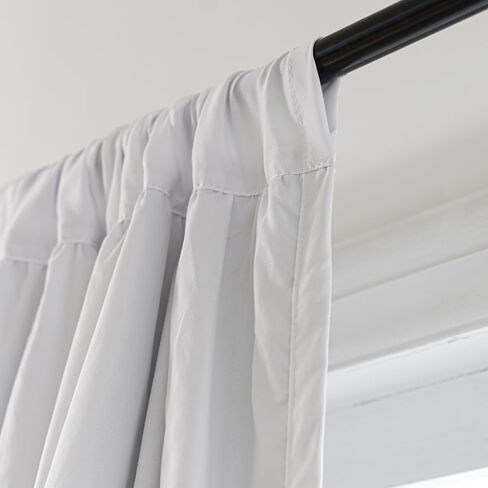 Thermal Insulated Blackout Window Curtains, Boho Ruffle Window Treatments with 3 Rows of Butterfly Flowers, Rustic Rod Pocket Drapes, 2 Panels (White, 52" W x 84" L) in Saudi Arabia