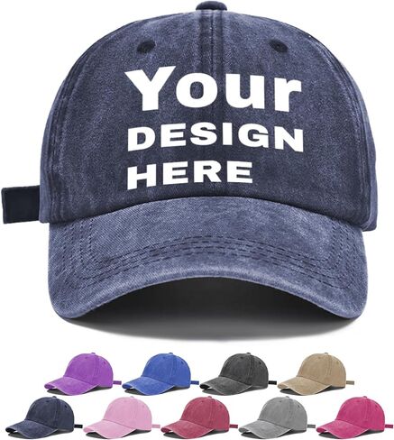 Custom Hat Bulk Personalized Baseball Cap for Men Women Design Your Own Logo Customized Trucker Hat in Kuwait
