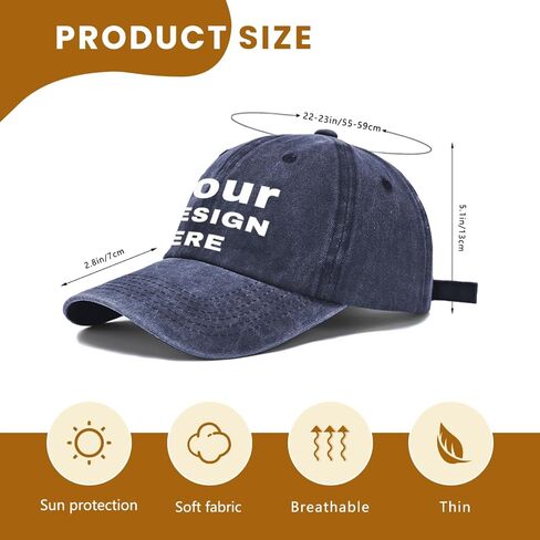 Custom Hat Bulk Personalized Baseball Cap for Men Women Design Your Own Logo Customized Trucker Hat in Kuwait