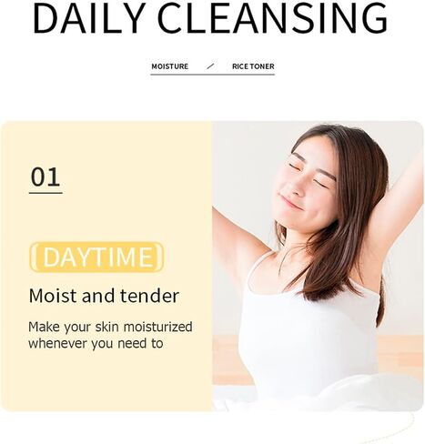 BIOAQUA Facial Rice Raw Pulp Foam Cleanser Face Deep Cleansing Soothes Skin Moisturizing Delicate 100g / 3.38fl.oz in Kuwait