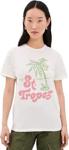 Original Retro Brand Women's St. Tropez Relaxed Tee in Saudi Arabia