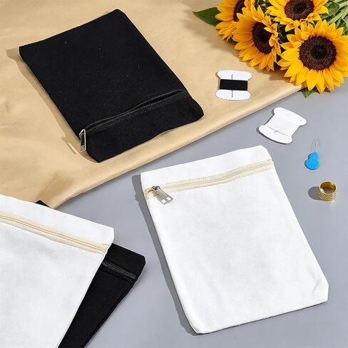 4 Pcs 2 Colors Sew on Hidden Pockets Coat Inside Pocket 0.43×0.79Inch Sewing Secure Side Hidden Pocket Sew in Side Pockets with Zipper for Travel Jacket Coats Robes Sweatshirts in Kuwait