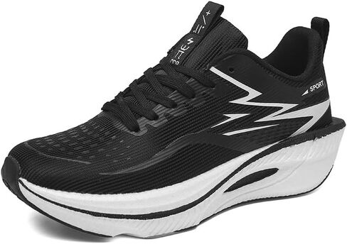 Men’s Breathable Running Shoes, Lightweight Athletic Sneakers, Slip-On Casual Walking Shoes for Outdoor Sports & Daily Wear in Kuwait