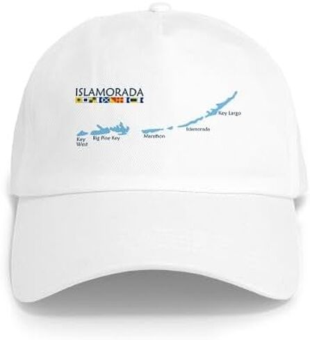 CafePress Islamorada Map Design. Cap Adjustable Baseball Cap in Kuwait