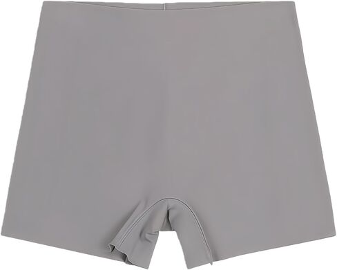 Women's Boxer Underwear, 2-Pack Ice Silk Women's Boxers in Black and Gray for a Comfortable and Breathable Fit in Kuwait