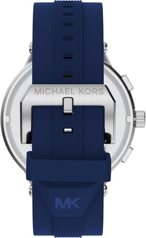 Michael Kors Men's Billie Chronograph Blue Silicone Watch (Model: MK9254) in Saudi Arabia