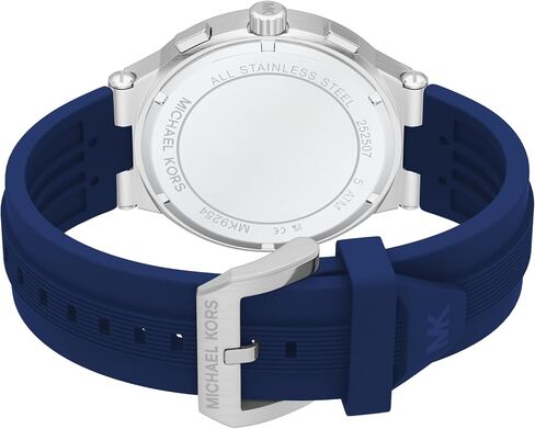 Michael Kors Men's Billie Chronograph Blue Silicone Watch (Model: MK9254) in Saudi Arabia