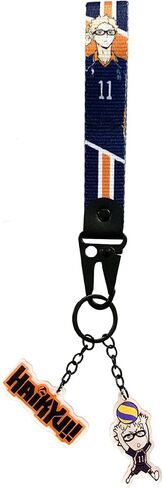Haikyu - Tsukishima Keystrap and Keychain Bundle - Otaku in Saudi Arabia