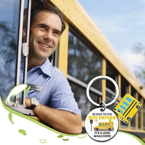 School Bus Driver Appreciation Gifts Thank You Gifts for Bus Drivers Birthday Valentine’s End of Year Christmas Retirement Appreciation Gift for Drivers in Saudi Arabia