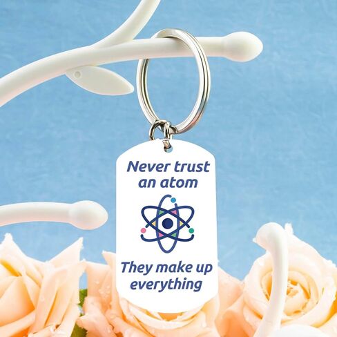 Chemistry Gifts for Men Science Gifts for Adults Teens Chemistry Teacher Gift for Women Physics Neuroscience Laboratory Chemical Engineering Gift Chemist Scientist Science Keychain in Saudi Arabia