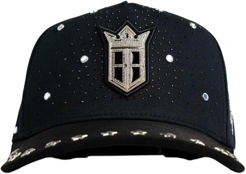BIGG BOSS 2NDO Aniversario Silver Premium Hat for Men,Caps for Any Occasion, Men's Baseball Cap, Men's Caps Adjustable, Men Hats Black Snapback in Saudi Arabia