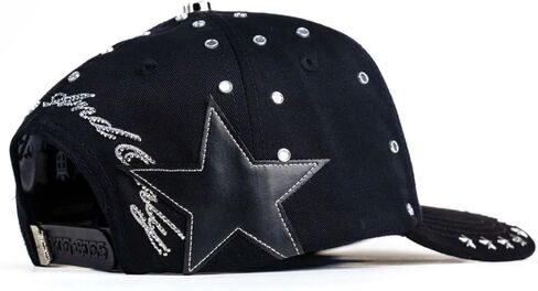BIGG BOSS 2NDO Aniversario Silver Premium Hat for Men,Caps for Any Occasion, Men's Baseball Cap, Men's Caps Adjustable, Men Hats Black Snapback in Saudi Arabia