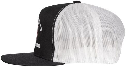 Lazy J Ranch Black & White Embroidered Show Time Classic Five Panel Trucker Hat - Adjustable Unisex Country Hats, Vintage Trucker Hat in Saudi Arabia