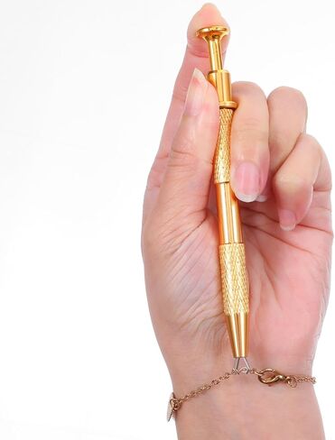 2-Piece Piercing Ball Grabber Set, Gold Stainless Steel Anti-Slip Ball Grabber Piercing, Ergonomic 4-Claw Taper Grabbers For Ear Nose Lip Septum Belly Piercings in Saudi Arabia