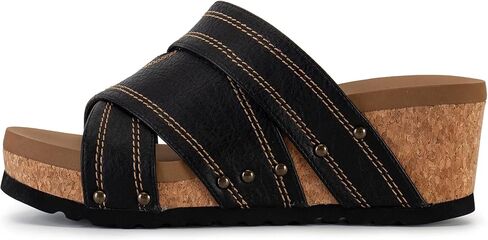 Cork Wedge Sandal Alice by Yellow Box in Saudi Arabia