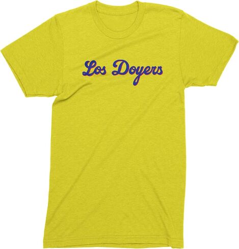 Los Doyers LA Baseball Mens T-Shirt, Soft Cotton, Graphic Tee in Saudi Arabia