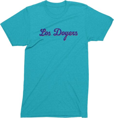 Los Doyers LA Baseball Mens T-Shirt, Soft Cotton, Graphic Tee in Saudi Arabia