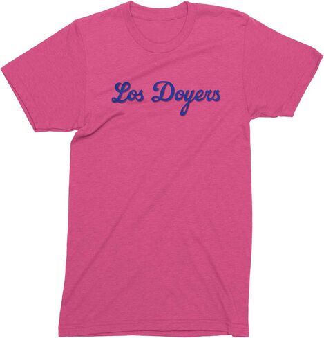 Los Doyers LA Baseball Mens T-Shirt, Soft Cotton, Graphic Tee in Saudi Arabia