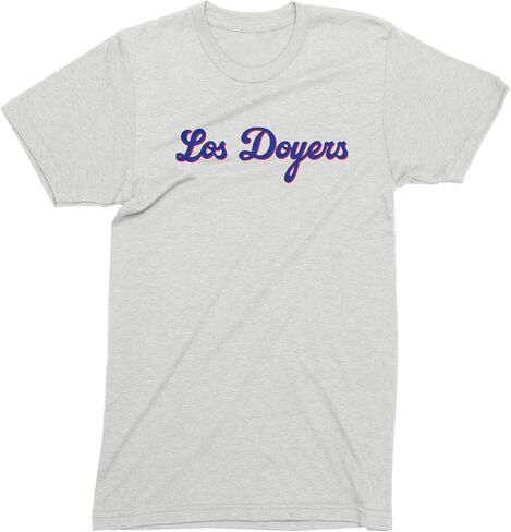 Los Doyers LA Baseball Mens T-Shirt, Soft Cotton, Graphic Tee in Saudi Arabia