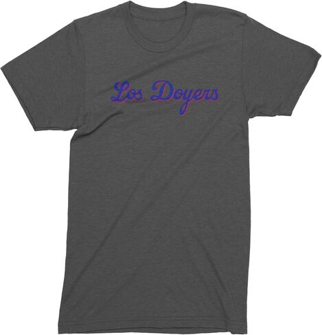 Los Doyers LA Baseball Mens T-Shirt, Soft Cotton, Graphic Tee in Saudi Arabia