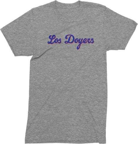 Los Doyers LA Baseball Mens T-Shirt, Soft Cotton, Graphic Tee in Saudi Arabia