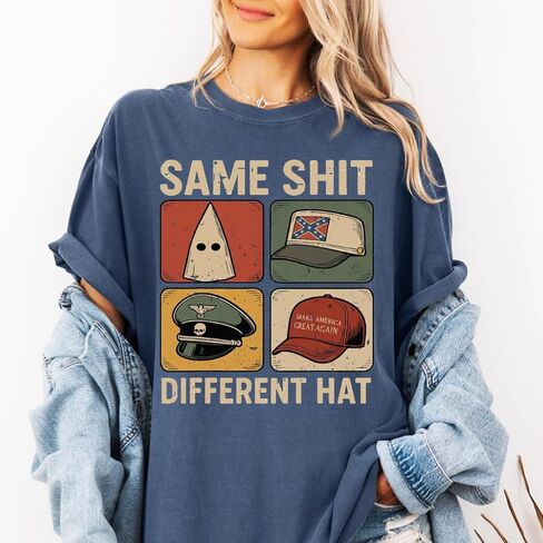 Same Shit Different Hat T Shirt in Kuwait