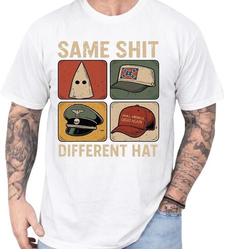 Same Shit Different Hat T Shirt in Kuwait