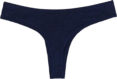 Arms of Andes Women's Alpaca Wool Thong: 160 Ultralight Black XS in Saudi Arabia
