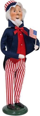 Byers' Choice Uncle Sam Caroler Figurine #ZSS09 from The Historical Collection in Saudi Arabia