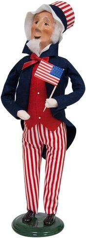 Byers' Choice Uncle Sam Caroler Figurine #ZSS09 from The Historical Collection in Saudi Arabia