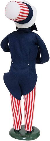 Byers' Choice Uncle Sam Caroler Figurine #ZSS09 from The Historical Collection in Saudi Arabia