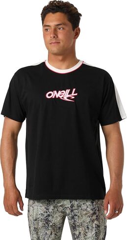 O'NEILL Men's Wave Cult Tee | Boxy Fit Cotton Graphic T-Shirt in Kuwait