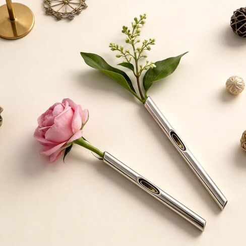 A Kind Brooch Wearable Flower Vase Holder Brooch Insert Floral Brooches for Women Men DIY Branch Shaped Flower Pin Unique Floral Pin Mothers Day Party Jewelry Gifts in Kuwait