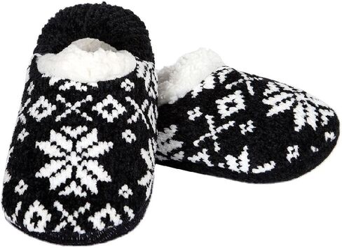 MeMoi Women's XOXO Nordic Plush Lined Non-Skid Slippers in Kuwait