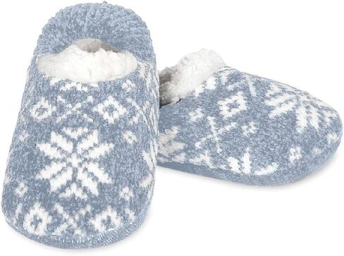 MeMoi Women's XOXO Nordic Plush Lined Non-Skid Slippers in Kuwait