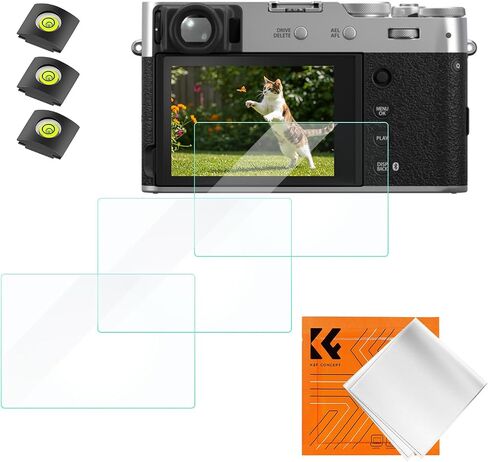 مفهوم K&F [3pcs شاشة واقي Fujifilm X100VI X-E4 X100V FUJI XE4 X-100V CAMERANG و HOT HOUS in Kuwait