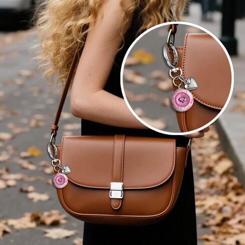 Halloween Eyeballs Keychain Goth Bag Charms for Backpack Horror Eyeball Purse Charm Halloween Accessories for Women in Saudi Arabia