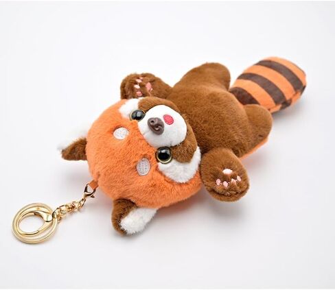 Cute Red Panda Plush Keychain, Kawaii Panda Purse Bag Charms Backpack Accessories Panda Gifts for Women in Saudi Arabia