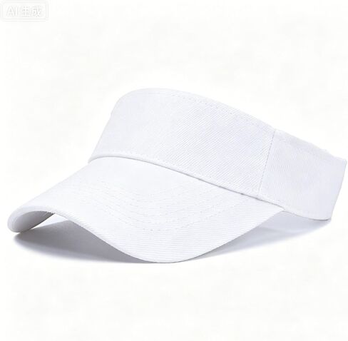 3-Pack Adjustable Sports Visor Hats for Men Women - UV Protection Sun Visors with Breathable Band for Running, Golf, Tennis, Hiking (White/Black/Gray) in Saudi Arabia