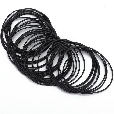500Pcs Black 0.9mm 31-40 MM O Ring Rubber Water Proof Watch Gasket Professional Gaskets Seal Spare Parts in Saudi Arabia