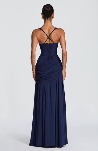 Chiffon Square Neck Bridesmaid Dresses 2026 Long Pleated A Line Corset Formal Evening Gown for Women in Kuwait