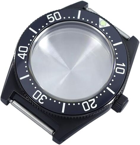 40.5 مللي متر 100 متر مقاوم للماء علبة ساعة من الفولاذ الياقوت ساعة زجاجية أجزاء لحركة Seiko NH34 NH35 NH36 NH38 in Kuwait