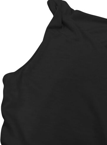 Minclouse Women's V-Neck Tank Top Sleeveless Twist Strap Casual Blouse Summer Tops in Saudi Arabia