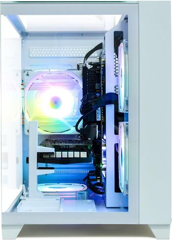 LXZ Gaming PC Desktop, I5-12400F, 2.5GHz, GeForce RTX 3050 6GB, 16GB DDR4 RAM, 1TB NVME SSD, for Gaming and Work, Black in Kuwait
